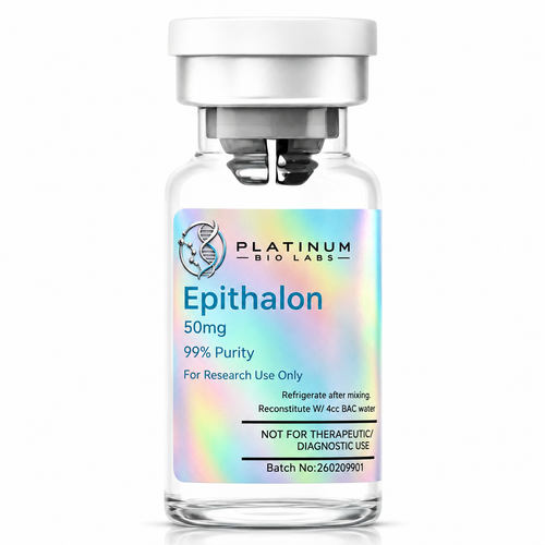 Platinum Bio Labs Epithalon 50 mg manufacturer vial
