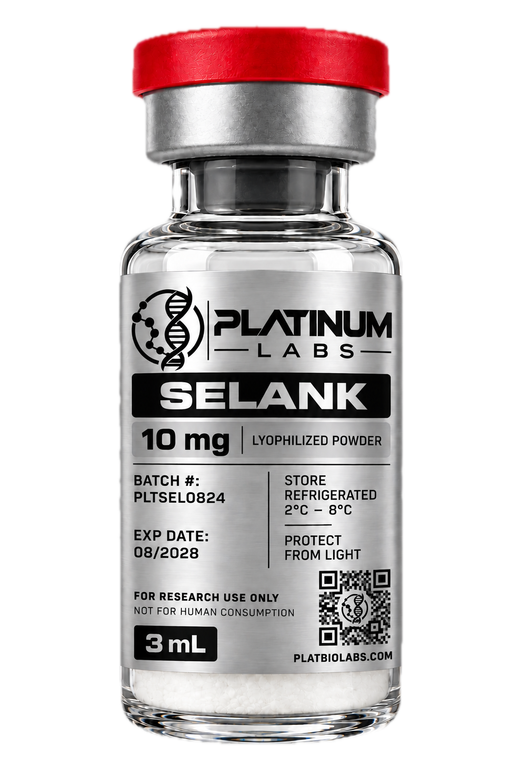 Selank Research Peptide 10mg